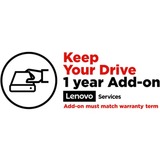 Lenovo 5PS0W48382 Services Lenovo Keep Your Drive (add-on) - 1 Year - Service - On-site - Maintenance - Parts & Labor 5ps0w4838 