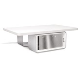 Kensington CoolView Monitor Stand - Up to 27" Screen Support - 90.72 kg Load Capacity - 5" (127 mm) Height x 11.41" (289.72 mm) Width x 17.81" (452.44 mm) Depth - Steel - White