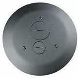 Wiremold 4FFATC15 Flush Furniture Feed Poke-Thru Assembly, Gray - Poke Thru Assembly - Gray...