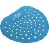 Globe Vinyl Urinal Screen - Bubble Gum - Clog Remover, Flexible - 10 / Box