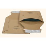 Supremex Conformer Mailer - Corrugated - 9 1/4" (234.95 mm) Width x 12 1/4" (311.15 mm) Length - 2" (50.80 mm) Gusset - Natural Kraft - Kraft - 25 / Pack