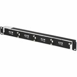 Eaton Tripp Lite Series Enclosure Mini Panel for 4 Copper/Fiber Cassettes, 1U