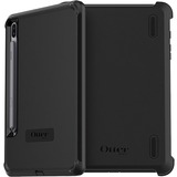 OtterBox Defender Carrying Case (Holster) Samsung Tablet - Black - Drop Resistant, Dirt Resistant, Scrape Resistant, Lint Resistant, Dust Resistant - Belt Clip