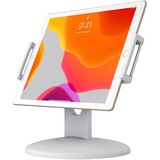 CTA Digital Quick Connect Desk Mount for Tablet, iPad (7th Generation), iPad (6th Generation), iPad Pro, iPad mini - White