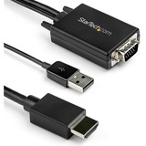 StarTech.com+2m+VGA+to+HDMI+Converter+Cable+with+USB+Audio+Support+-+1080p+Analog+to+Digital+Video+Adapter+Cable+-+Male+VGA+to+Male+HDMI