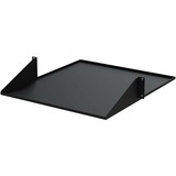 StarTech.com 2U 19" 2-Post Network Rack Cabinet Shelf 20in Deep Center Mount Cantilever Tray Rackmount for AV/Data Equipment 75lb Capacity - 2U 19in 2 Post network rack cabinet shelf/rackmount cantilever tray 20 in deep - Centre Mount - Universal fit in EIA 30 data/AV racks - w/mounting HW - Heavy-duty - Easy to install Durable SPCC commercial cold-rolled steel 75lb capacity Lifetime warr