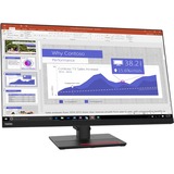 Lenovo ThinkVision T32p-20 31.5" 4K UHD LCD Monitor - 16:9 - Raven Black - 32" (812.80 mm) Class - In-plane Switching (IPS) Technology - LED Backlight - 3840 x 2160 - 1.07 Billion Colors - 350 cd/m, Typical - 4 ms - 60 Hz Refresh Rate - HDMI - DisplayPort