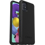 OtterBox Galaxy A51 Commuter Series Lite Case - For Samsung Galaxy A51 Smartphone - Black - Drop Resistant, Impact Resistant, Bump Resistant - Synthetic Rubber, Polycarbonate, Thermoplastic Polyurethane (TPU) - 1