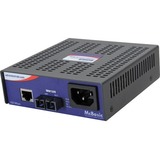 B+B SmartWorx 100Mbps and 10/100/1000Mbps Media Converter - 1 x Network (RJ-45) - 1 x SC Ports -...