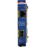 Advantech Slide-In Modular Media Converter 10/100Mbps to Fiber Series - 1 x Network (RJ-45) - 1 x...
