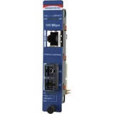 Advantech Slide-In Modular Media Converter 10/100Mbps to Fiber Series - 1 x Network (RJ-45) - 1 x...