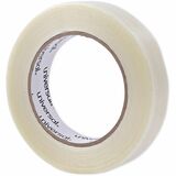 Universal+120%23+Utility+Grade+Filament+Tape%2C+3%22+Core%2C+24+mm+x+54.8+m%2C+Clear