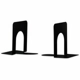 Universal+Economy+Bookends%2C+4.75+x+5.25+x+5%2C+Heavy+Gauge+Steel%2C+Black%2C+Pair