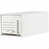Universal+Heavy-Duty+Storage+Drawers%2C+Letter+Files%2C+14%22+x+25.5%22+x+11.5%22+%2C+White%2C+6%2FCarton