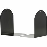 Universal+Magnetic+Bookends%2C+Magnetic+Base%2C+6+x+5+x+7%2C+Metal%2C+Black%2C+Pair