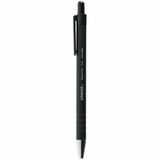 Universal+Ballpoint+Pen%2C+Retractable%2C+Fine+0.7+mm%2C+Black+Ink%2C+Black+Barrel%2C+Dozen