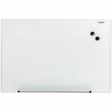 Universal+Frameless+Magnetic+Glass+Marker+Board%2C+36%22+x+24%22+%2C+Translucent+Frost+Surface