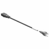 Panduit Standard Power Cord - For PoE Extender - 10 A - Black - 6.56 ft Cord Length - IEC 60320 C13...