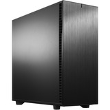 Fractal Design Define 7 XL Black Solid - Full-tower - Black - Steel, Anodized Aluminum - 10 x Bay - 3 x 5.51" (140 mm) x Fan(s) Installed - 0 - ATX, EATX, Micro ATX, Mini ITX, EE-ATX, SSI CEB, SSI EEB Motherboard Supported - 11 x Fan(s) Supported - 2 x External 5.25" Bay - 2 x Internal 2.5" Bay - 6 x Internal 2.5"/3.5" Bay(s) - 12x Slot(s) - 5 x USB(s) - 1 x Audio In - 1 x Audio Out