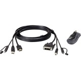 Aten 1.8M USB HDMI to DVI-D Secure KVM Cable Kit