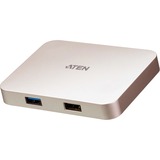 Aten USB-C 4K Ultra Mini Dock with Power Pass-through