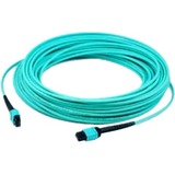 Addon ADD-MPOMPO-3M5OM4LZ Cables Addon 3m Mpo (female) To Mpo (female) 12-strand Aqua Om4 Crossover Fiber Lszh Patch Cable - 100% Com Addmpompo3m5om4lz 821456132752