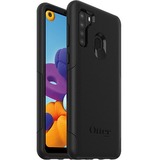 OtterBox Galaxy A21 Commuter Series Lite Case - For Samsung Galaxy A21 Smartphone - Black - Drop Resistant, Bump Resistant - Polycarbonate, Synthetic Rubber - 1