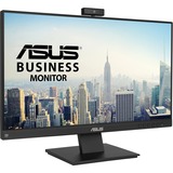 Asus BE24EQK 23.8" Webcam Full HD LCD Monitor - 16:9 - Black - 24.00" (609.60 mm) Class - In-plane Switching (IPS) Technology - WLED Backlight - 1920 x 1080 - 16.7 Million Colors - 300 cd/m Maximum - 5 ms - 75 Hz Refresh Rate - HDMI - VGA - DisplayPort