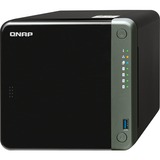 QNAP Professional Quad-core 2.0 GHz NAS with 2.5GbE Connectivity and PCIe Expansion - Intel Celeron J4125 Quad-core (4 Core) 2 GHz - 4 x HDD Supported - 0 x HDD Installed - 4 x SSD Supported - 0 x SSD Installed - 4 GB RAM DDR4 SDRAM - Serial ATA/600 Controller - RAID Supported - 0, 1, 5, 6, JBOD RAID Levels - 4 x Total Bays - 4 x 2.5"/3.5" Bay - 1 x Total Slot(s) - 2.5 Gigabit Ethernet - HDMI - 5 USB Port(s) - 3 USB 2.0 Port(s) - Network (RJ-45) - QTS 4.4.2 - TCP/IP, IPv4, IPv6, DHCP, DDNS,