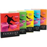 Paperline Colour Paper Multi Usage - Deep Red - Letter - 8 1/2" x 11" - 20 lb Basis Weight - 500 / Pack - Red