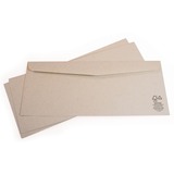 Supremex Kraft Envelope - #10 - 9 1/2" Width x 4 1/8" Length - 24 lb - Kraft - 500 / Box