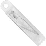 Westcott Small Stainless Steel Replacement Blades #11 - #11 - 1.06" (27 mm) Length - Stainless Steel - 1 / Pack