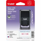 Printy Dater 4750 Self-Inking Date Stamp - French