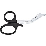 Safecross Scissors, Universal Paramedic, 15.9 cm - 6.26" (159 mm) Overall Length - Stainless Steel - 1 Each