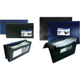 Winnable Expanding File - 13 Pocket(s) - Blue - 1 Each