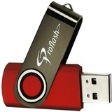 Proflash Classic Flash Drive - 64 GB - USB 2.0 - Red - 1 Each