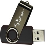 Proflash Classic Flash Drive - 256 GB - USB 2.0 - Black - 1 Each