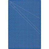 Westcott 24"x36" Double Sided Blue Cutting Mat - Writing, Drawing, Craft, Office, School, Home - 36" (914.40 mm) Length x 24 ft (7315.20 mm) Width - Rectangular - Blue - 1Each