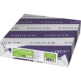Domtar Cougar Digital Color Copy Paper - 98 Brightness - Letter - 8 1/2" x 11" - 28 lb Basis Weight - Super Smooth - 500 / Pack - Sustainable Forestry Initiative (SFI) - White