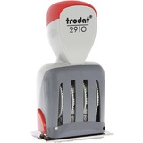 Derome 2910 Die Plate Dater - Date Stamp - 4 Line(s) - 1 Each