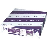 COUGAR Digital Cover Stock - White - 98 Brightness - Letter - 8 1/2" x 11" - 80 lb Basis Weight - Smooth - 250 / Pack - Sustainable Forestry Initiative (SFI) - White