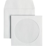 Supremex CD Window Envelopes - CD/DVD - 5" Width x 4 7/8" Length - 24 lb - 1000 / Box - White Wove