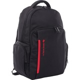 Swiss Mobility Carrying Case (Backpack) for 15.6" Computer, Accessories - Black - Polyester Body - 19.50" (495.30 mm) Height x 14.50" (368.30 mm) Width x 6.50" (165.10 mm) Depth - 1 Each