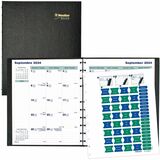 Blueline Miracle Bind/CoilPro 16-Month Monthly Planner, 11"x 9-1/16" , Bilingual