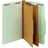 Pendaflex Legal Recycled Classification Folder - 8 1/2" x 14" - 2 1/2" Expansion - 6 Fastener(s) - Green - 60% Recycled - 1 Each