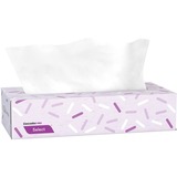 Cascades PRO Select™ Facial Tissue - 2 Ply - For Education, Industry, Food Service - 100 / Box