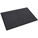 Floortex Indoor Entrance Mat - Building, Commercial - Polyvinyl Chloride (PVC) - Black