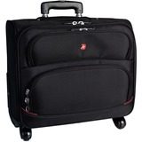 SwissGear Carrying Case for 15.6" Wheel, Notebook - Black - 1680D Polyester Body - Handle - 16.50" (419.10 mm) Height x 13.50" (342.90 mm) Width x 8" (203.20 mm) Depth - 1 Each