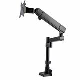StarTech.com Desk Mount Monitor Arm with 2x USB 3.0 ports - Full Motion Single Monitor Pole Mount up to 8kg VESA Display - C-Clamp/Grommet - VESA 75x75/100x100mm pole mount heavy duty single monitor arm for large 32in (16:9) or 34in (21:9/ultrawide) display up to 8kg; 2 USB 3.0 passthrough ports - Tilt/swivel - Full motion articulating - Height adjustable monitor arm - C-clamp/grommet