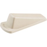 Shepherd Hardware Wedge Doorstop - Heavy Duty - Rubber - Off White